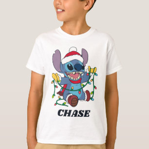T-shirt Les lumières de Noël scintillantes