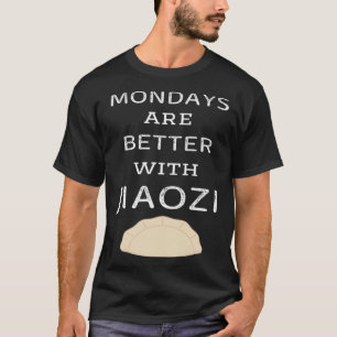 T-shirt Les lundis vintages sont meilleurs avec Jiaozi Ret