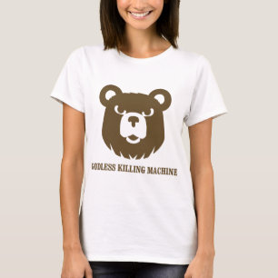 T-shirt les machines athée de massacre d'ours câlinent l