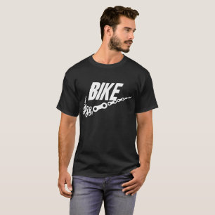 T-shirt Les maillons de chaîne de vélo murmurent la
