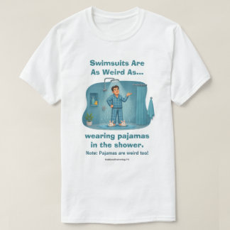 T-shirt Les maillots de bain sont des pyjamas bizarres sou