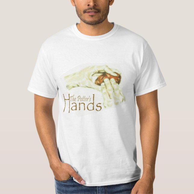 T-shirt Les mains du potier (Devant)