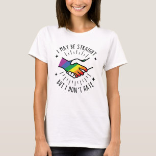 T-shirt Les Mains Sèche Droite Des Gays - Pas De Haine