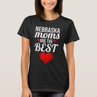 T-shirt Les mamans du Nébraska sont les meilleures mamans