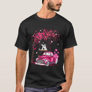 T-shirt Les Markies De La Journée Valentines Sous Les Coeu