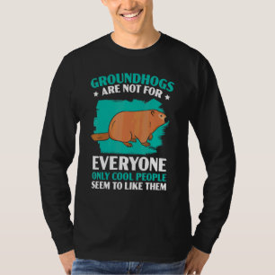 T-shirt Les marmottes ne sont pas pour tout le monde Jour