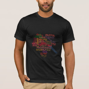 T-shirt Les martyrs érythréens du G11 nomment le nuage m