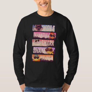 T-shirt Les Mauvais Types Lunettes de soleil Caractère Pan
