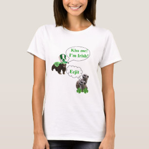 T-shirt Les meerkats du v de blaireau de miel