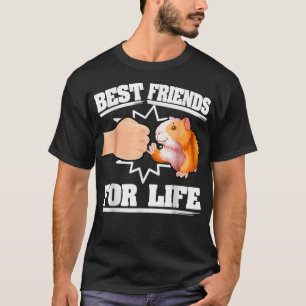 T-shirt Les meilleurs amis du porc de Guinée pour tous les