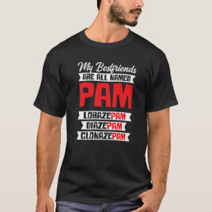 T-shirt Les meilleurs amis sont nommés ICU Nurse Funny Nur