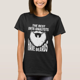 T-shirt Les Meilleurs Analystes De Données Ont Beares Anal
