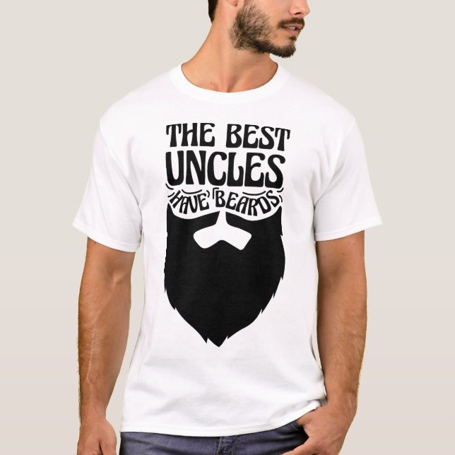 T-shirt Les Meilleurs Oncles Ont Des Oreilles Funny Uncle  (Devant)