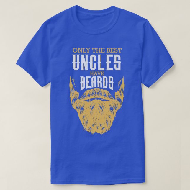 T-shirt Les meilleurs oncles ont des ours conception Uncle (Design devant)