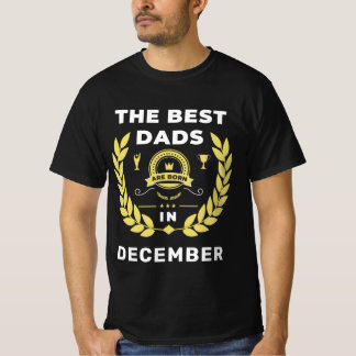 T-shirt les meilleurs papas naissent dans