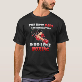 T-shirt Les meilleurs papas ont des filles Fête des pères