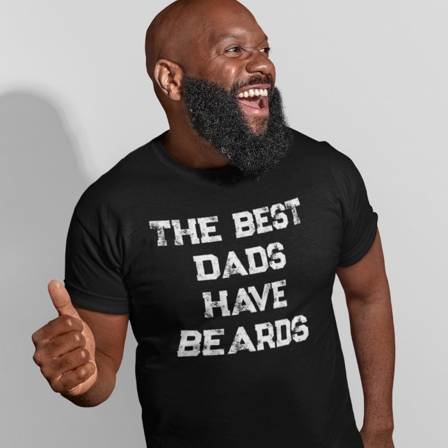 T-shirt Les meilleurs papas ont des ours Fête des pères dr (The Best Dads Have Beards Funny Father's Day T-Shirt
)
