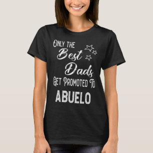 T-shirt Les meilleurs papas sont promus au Grand Espagnol 