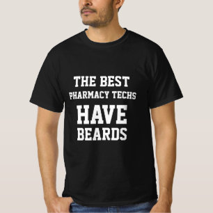 T-shirt Les meilleurs techniciens en pharmacie ont des bar