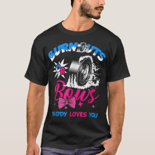 T-shirt Les Mens Brûlent Ou Bows Genre Révéler Baby Party 