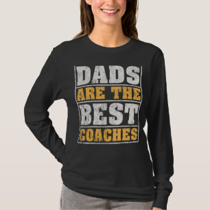 T-shirt Les Mens Dads Sont Les Meilleurs Entraîneurs Vinta