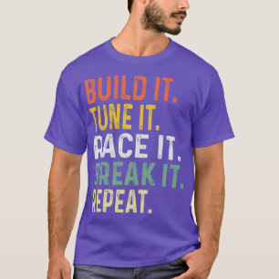 T-shirt Les Mens Drag Racing Les Cadeaux Construisent Il T