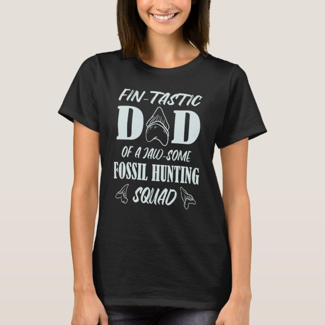 T-shirt Les Mens Fin Père Tastique D'Un Escadron De Chasse (Devant)