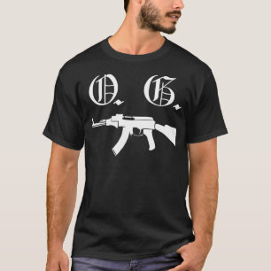 T-shirt Les Mens Og Tout Le Monde Veut Être Un Gangster Ju