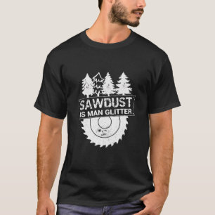 T-shirt Les Mens Sawdust Est Homme Parties scintillant-Men