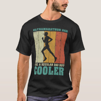 T-shirt Les Mens Vintage Ultramarathon Papa Comme Un Papa 