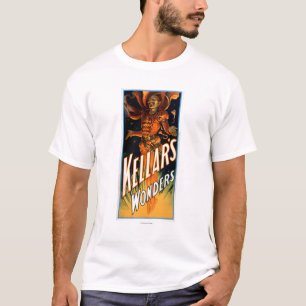 T-shirt Les merveilles de Kellar habillées comme la magie