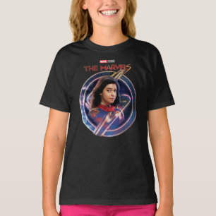 T-shirt Les merveilles Mme Marvel Insigne Cercle