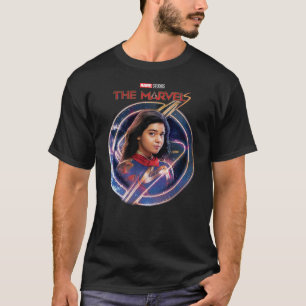 T-shirt Les merveilles Mme Marvel Insigne Cercle