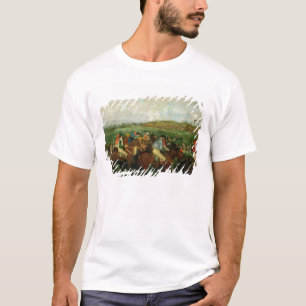 T-shirt Les messieurs d'Edgar Degas   emballent, avant le