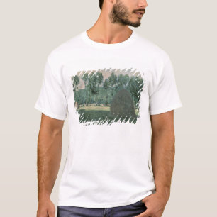 T-shirt Les meules de foin de Claude Monet   s'approchent