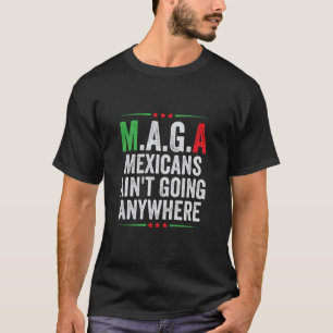 T-shirt Les Mexicains ne vont nulle part Américains