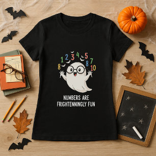 T-shirt Les Mignons Chiffres D'Halloween Sont Des Maths Ef