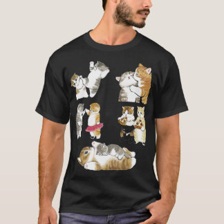 T-shirt Les mignons couples de sable de Mofu