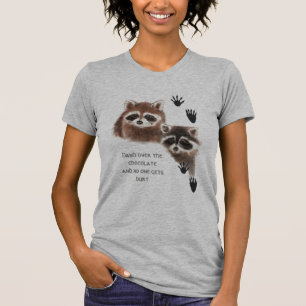 T-shirt Les mignons ratons au chocolat, Humour