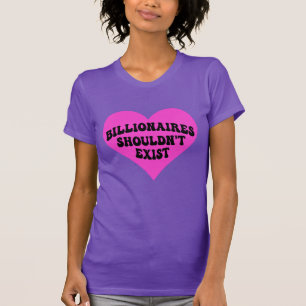 T-shirt Les milliardaires ne devraient pas exister