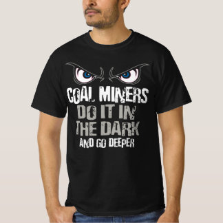 T-SHIRT LES MINEURS DE CHARBON LE FONT DANS LE NOIR