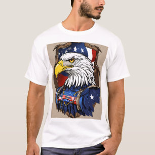 T-shirt Les modèles américains de tatouage comportent souv