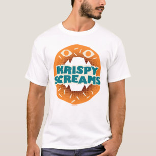 T-shirt Les monstres au travail   Cri Krispy