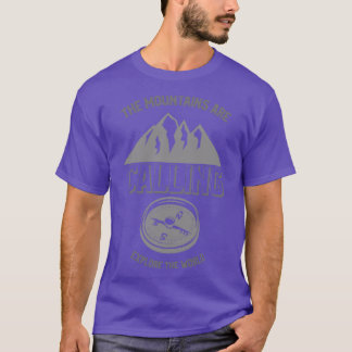 T-shirt Les Montagnes Appelent 2