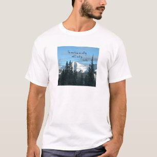 T-shirt Les montagnes appellent...