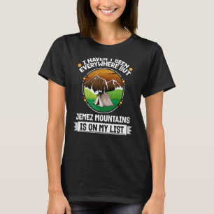 T-shirt Les Montagnes De Jemez Figurent Sur Ma Liste Rando