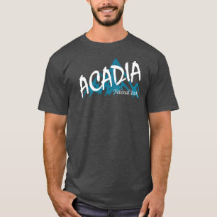 T-shirt Les montagnes du parc national Acadia