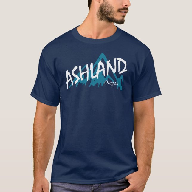 T-shirt Les monts Ashland Oregon (Devant)