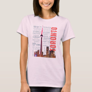 T-shirt Les monuments emblématiques de Toronto