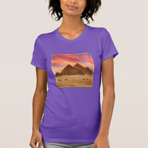 T-shirt Les monuments Les grandes pyramides